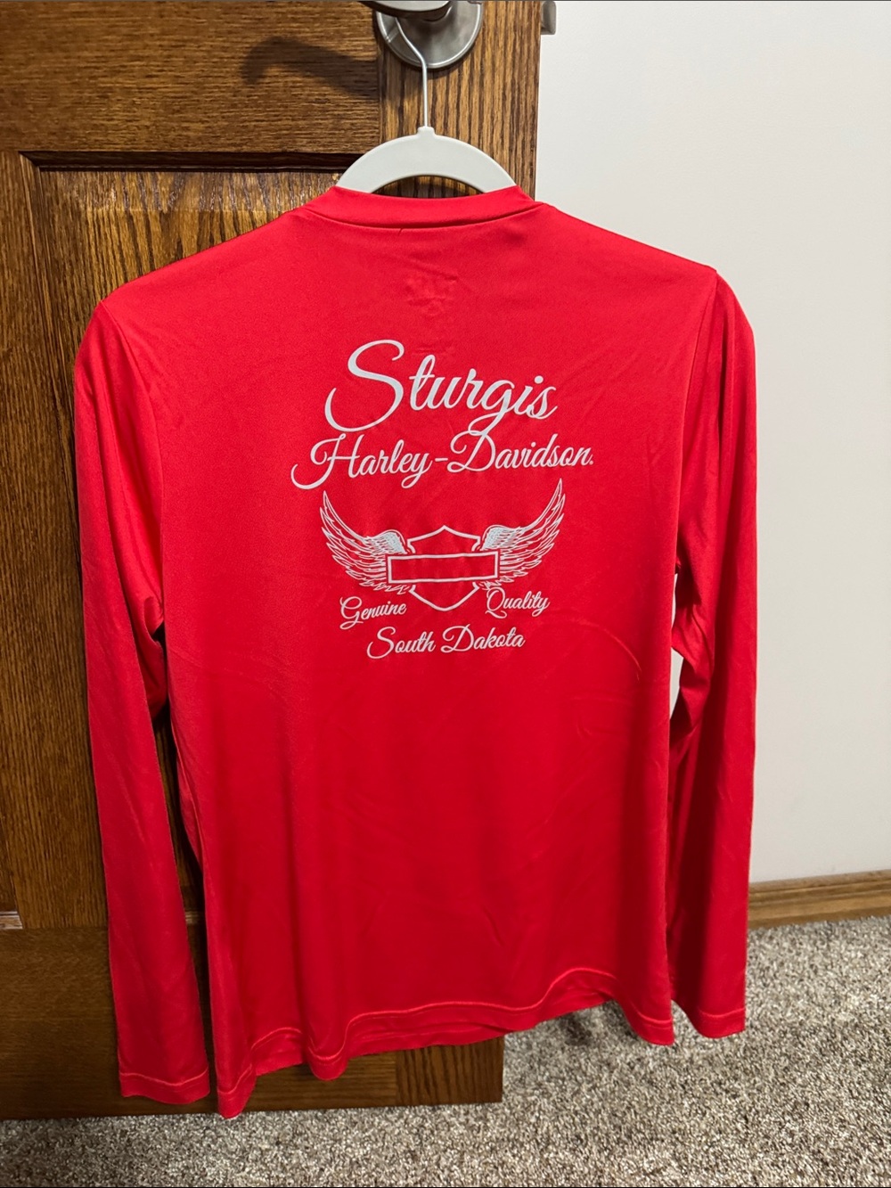 Harley Davidson women’s quick dry long sleeve Sturgis